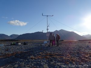 study in Svalbard - Weather station fieldwork Isfjord Radio