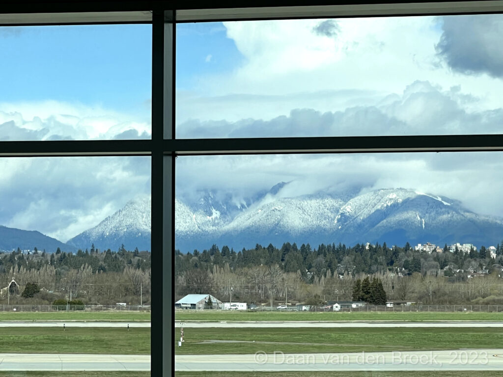 Vancouver airport - on the way back from Arctic Snow School